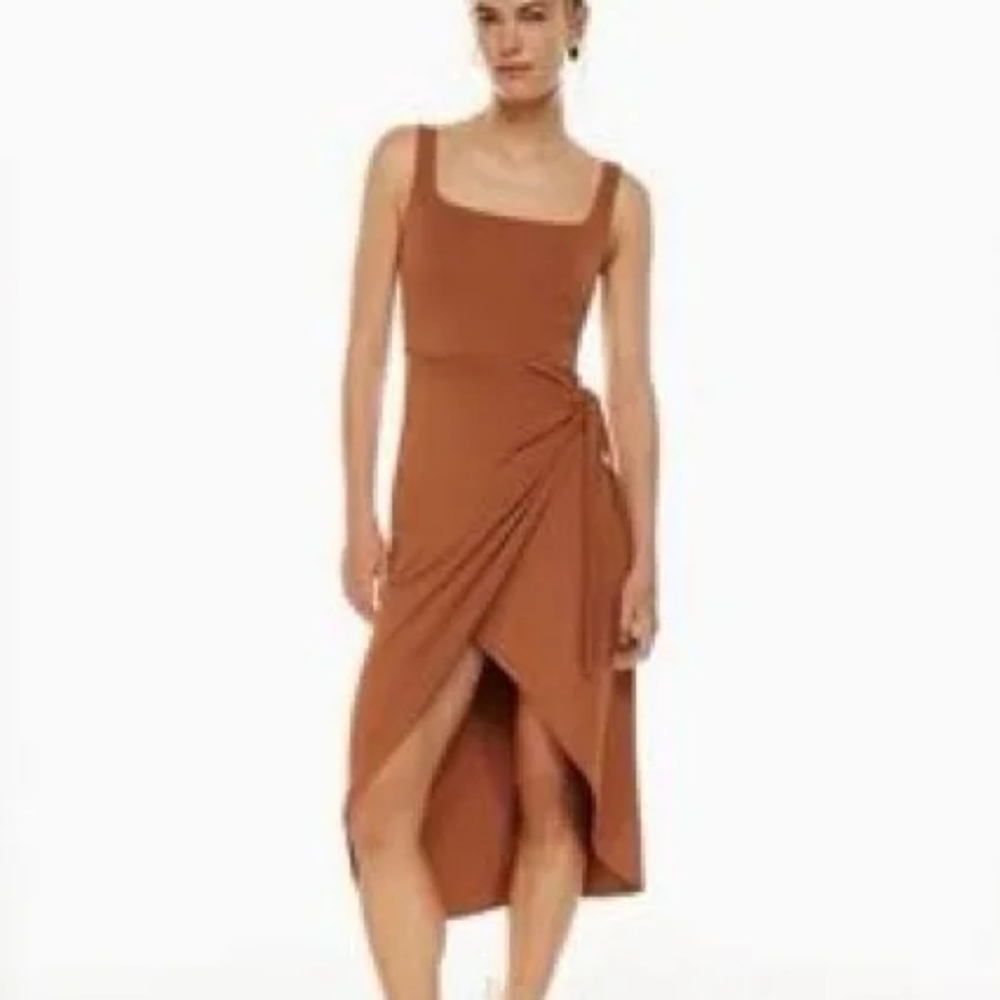 Wilfred Saturn Midi Dress/ Size XL/ Burt Orange/ Aritzia